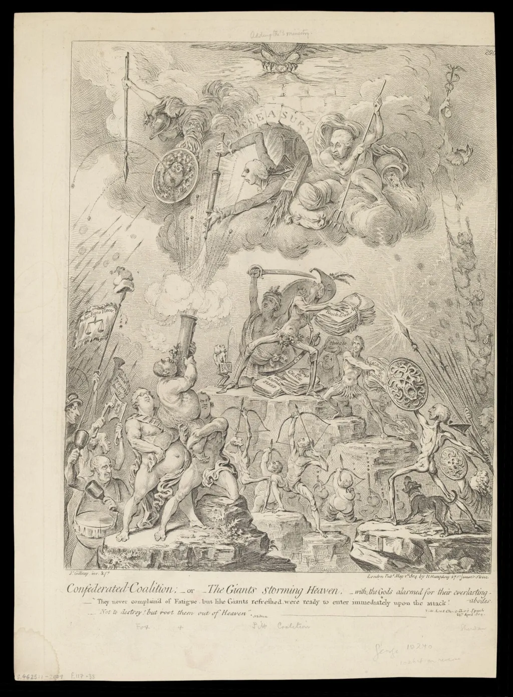 H Beard Print Collection, by James Gillray, 7