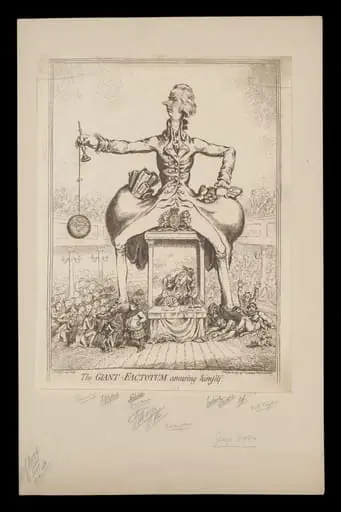 H Beard Print Collection, by James Gillray