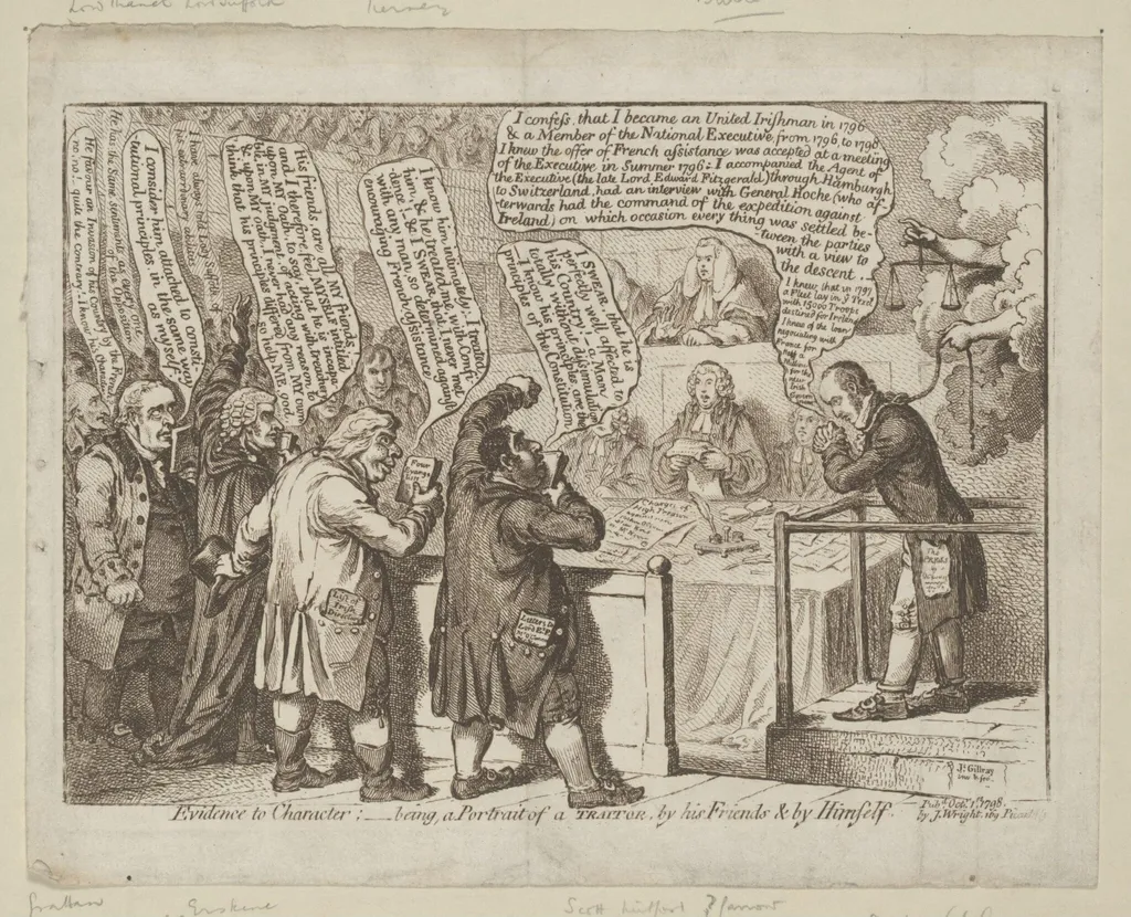 H Beard Print Collection, by James Gillray, 1