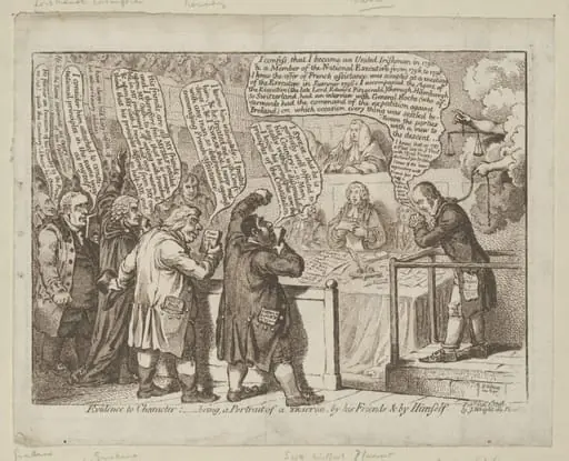 H Beard Print Collection, by James Gillray