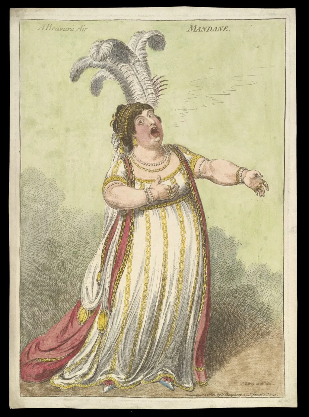H Beard Print Collection, by James Gillray, 1