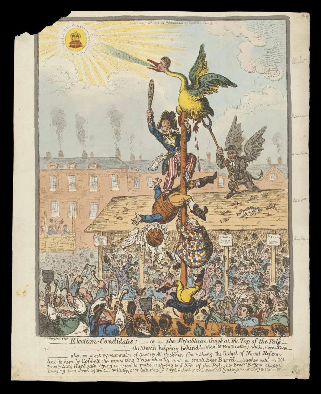 H Beard Print Collection, by James Gillray, 20