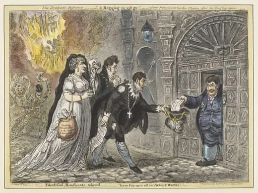 H Beard Print Collection, by James Gillray