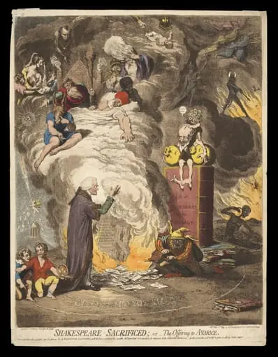 H Beard Print Collection, by James Gillray