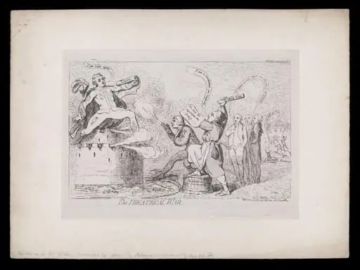 H Beard Print Collection, by James Gillray