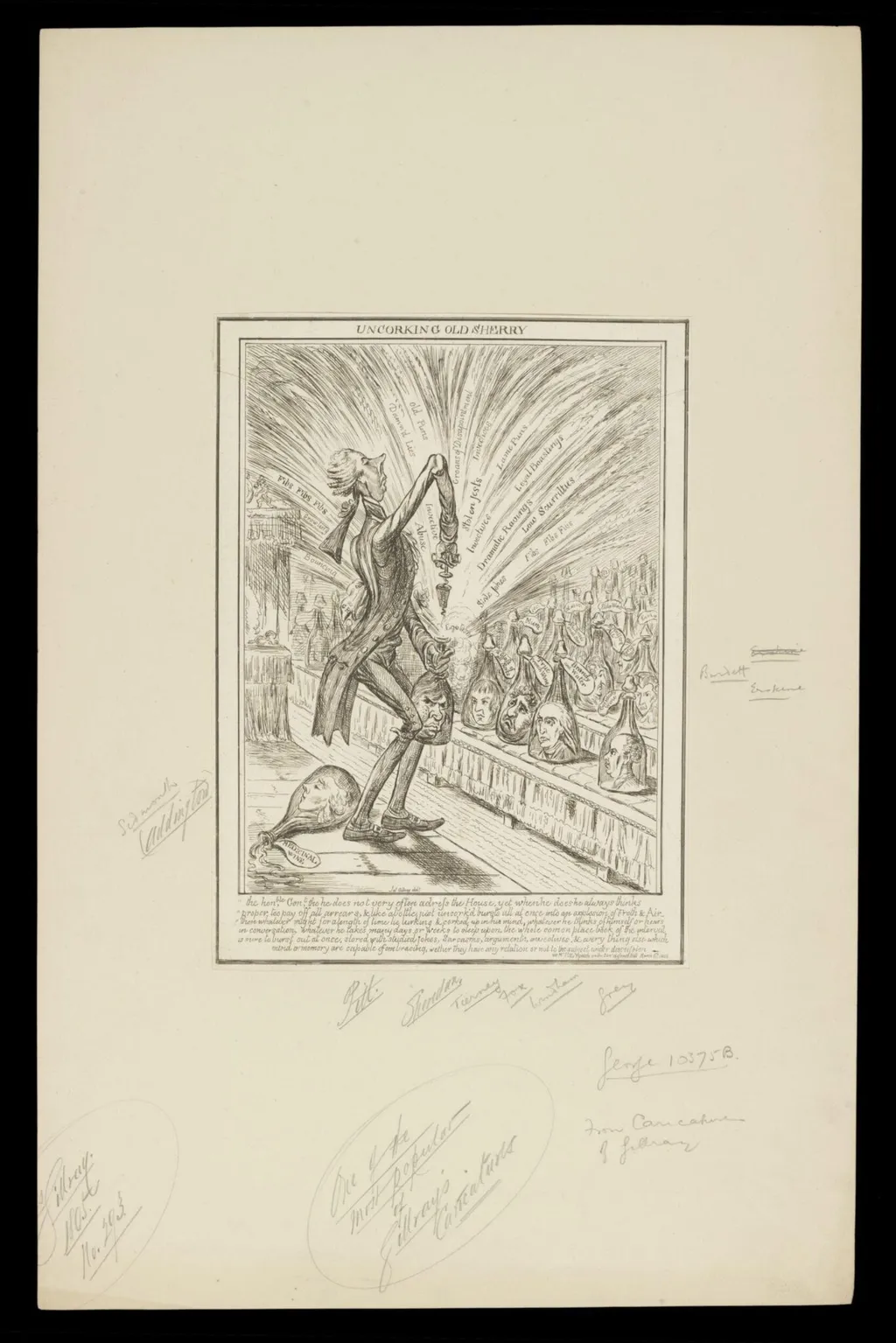 H Beard Print Collection, by James Gillray, 10