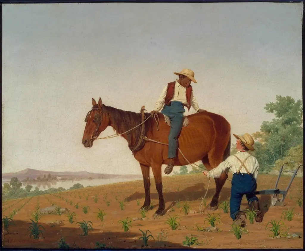 In the Cornfield, by James Goodwyn Clonney