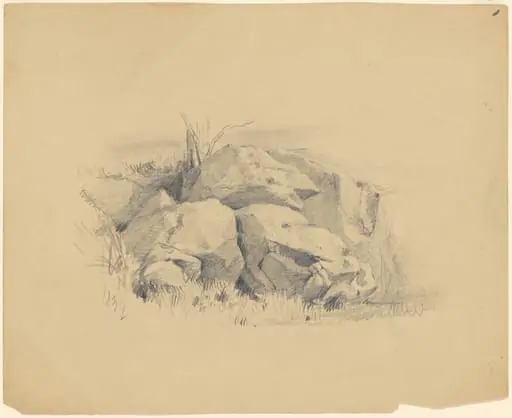 Rocks, by James Goodwyn Clonney