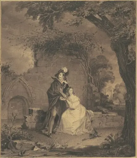 The Bride of Lammermoor, by James Goodwyn Clonney