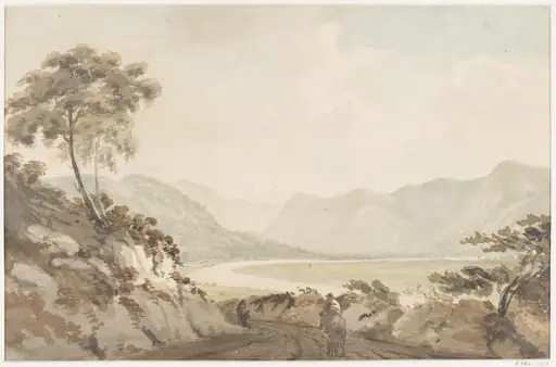 The Vale of Conway, near Llanrwst, North Wales., by James Griffith