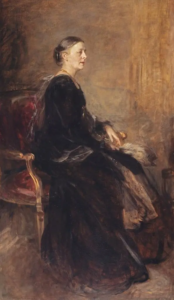 Mrs Craig Sellar of Ardtornish (1844 - 1929), by James Guthrie