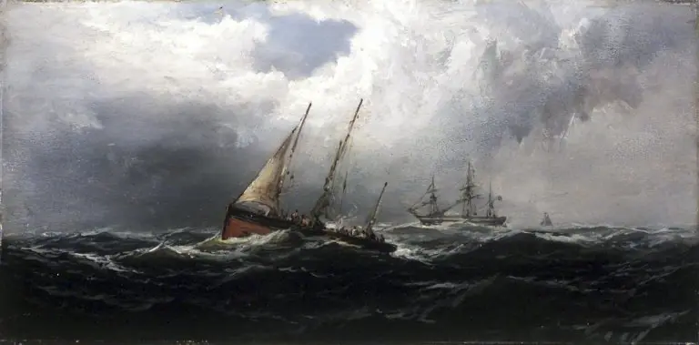After a Gale--Wreckers, by James Hamilton