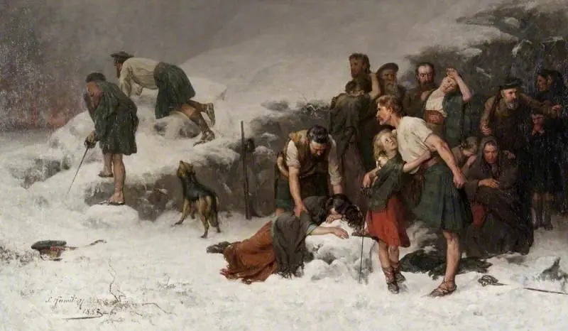 The Massacre of Glencoe, by James Hamilton