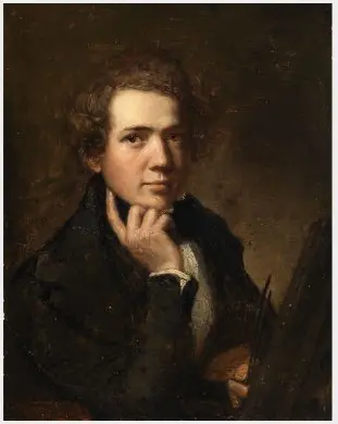Self-Portrait, by James Harwood