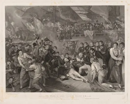 Death of Lord Nelson, by James Heath