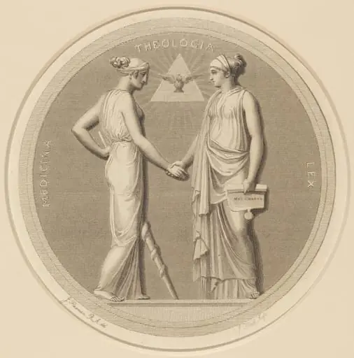 Medicina - Theologia - Lex, by James Heath