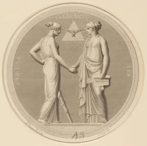 Medicina - Theologia - Lex, by James Heath