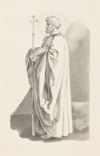 An Apostle, from Albert [sic] Durer, by James Henry Lynch