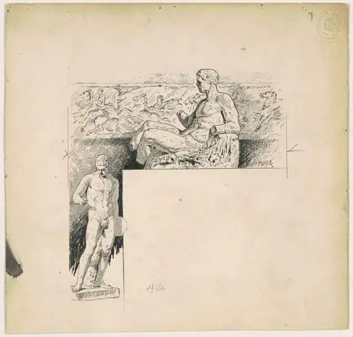 Casts from Antique Sculpture: The Parthenon, by James Henry Moser