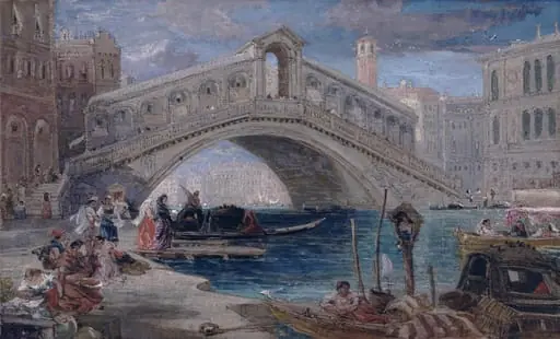The Rialto, Venice, by James Holland