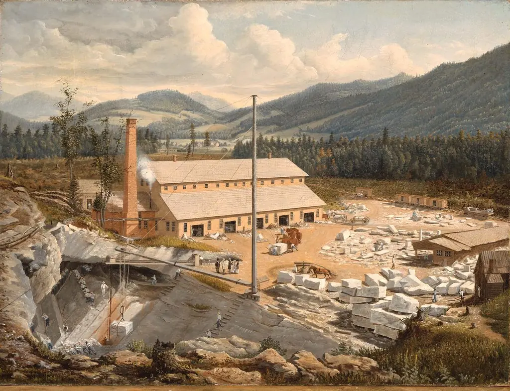 A Marble Quarry, by James Hope