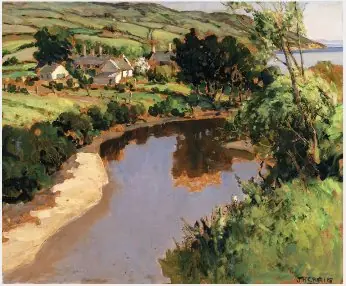 Cushendun in June, by James Humbert Craig