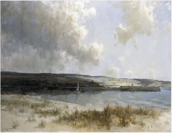 The End of the Glen, by James Humbert Craig, oil, 1920