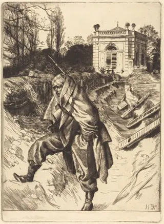 Grand Garde (Souvenir du siège de Paris), by James Jacques Joseph Tissot, 1878