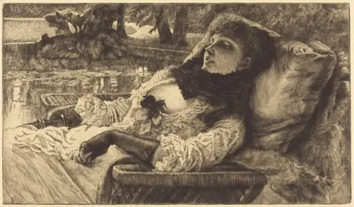 Summer Evening (Soirée d'été), by James Jacques Joseph Tissot