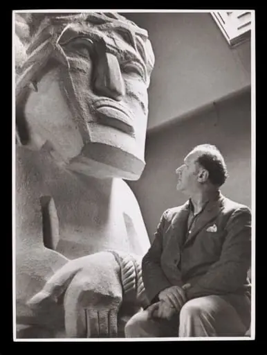 Behold the Man' and the Sculptor Jacob Epstein, by James Jarché