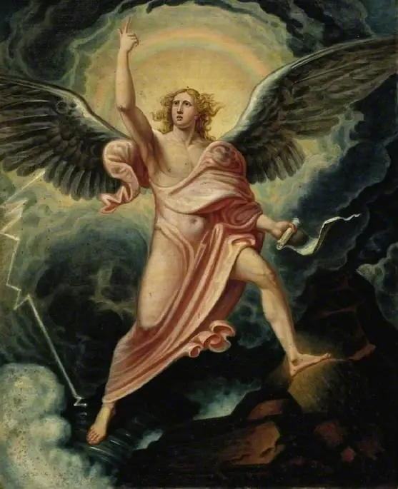 The Angel Proclaiming the End of Time, by James Justus Tucker