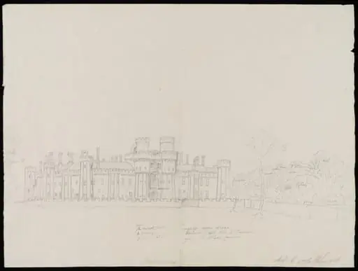 General view of exterior., by James Lambert senior