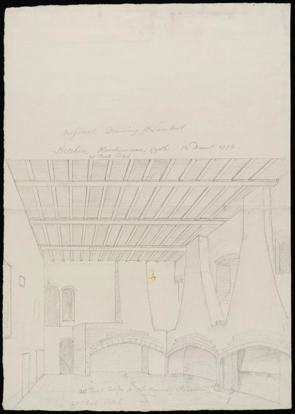Interior of kitchen., by James Lambert senior, 12