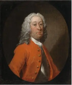 Portrait of a Military Gentleman, possibly General George Wade (1673-1748), by James Latham