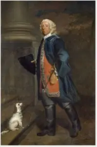 Portrait of Charles Tottenham in his Boots, by James Latham