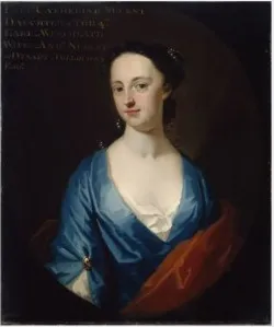 Portrait of Lady Catherine Nugent (d.1756), by James Latham, oil, 1731