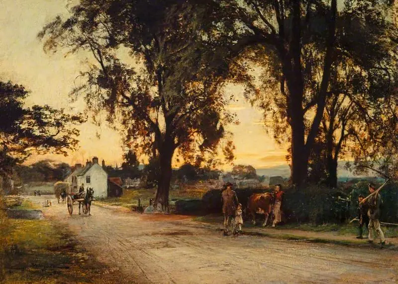 A Summer's Evening, by James Lawton Wingate