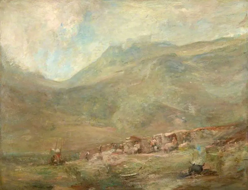 Sheepshearing, by James Lawton Wingate