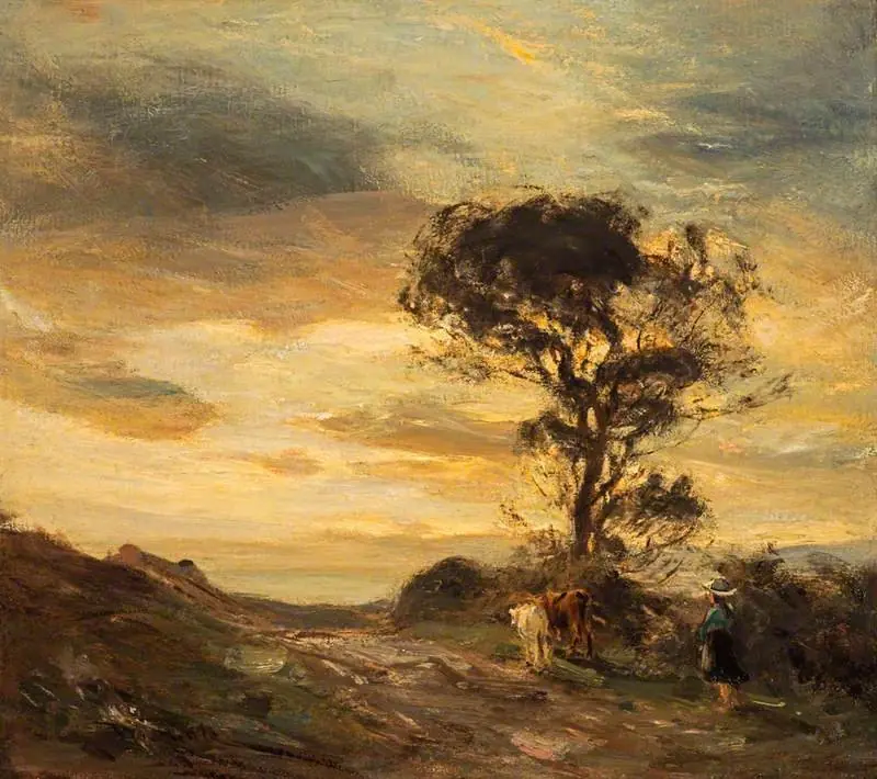 Sundown, Arran, by James Lawton Wingate