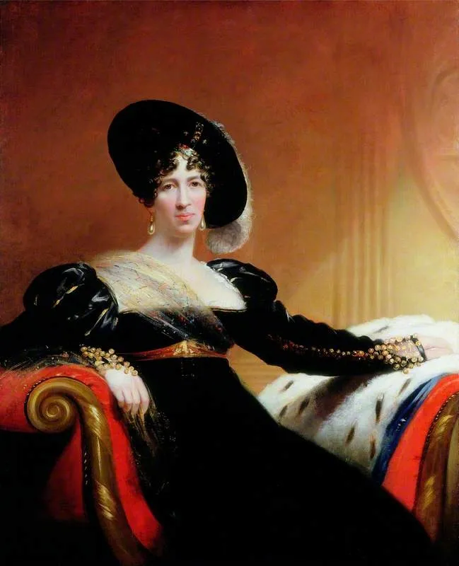 Lady Anne Hamilton (1766–1846), by James Lonsdale, oil, 1815