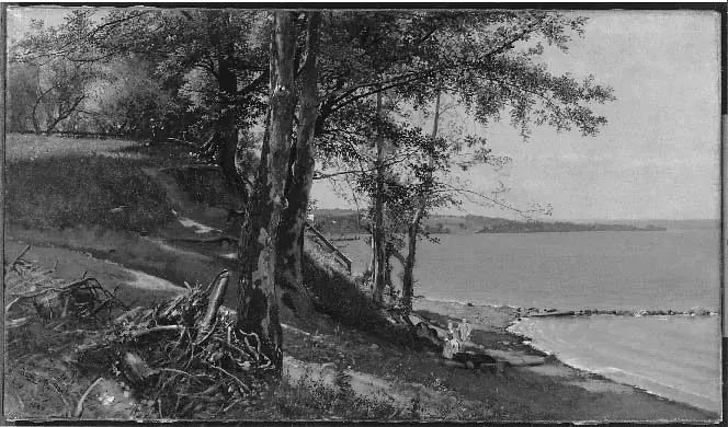 On the Lake Shore, by James M. Hart