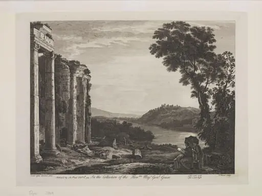 Landscape with Ruins, by James Mason