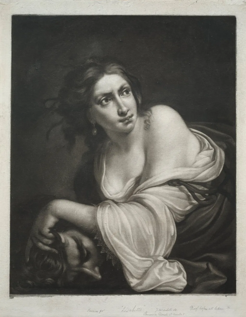 Lisabetta, by James McArdell, 1752