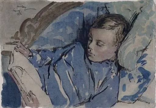 Portrait of Frank Martin Hardie, by James McBey