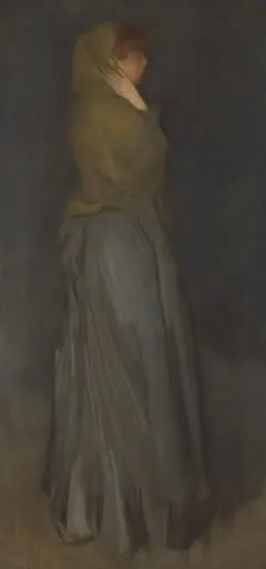 ‘Arrangement in Yellow and Gray’: Effie Deans, by James McNeill Whistler