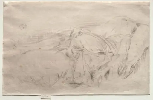 A Child on a Couch, No. 2, by James McNeill Whistler