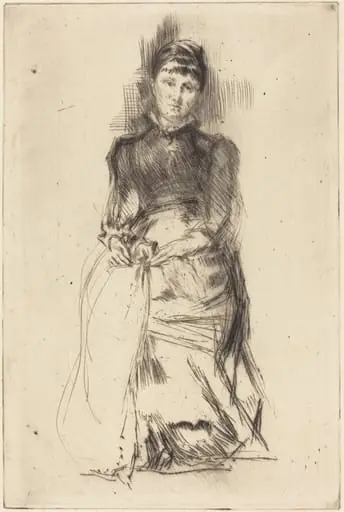 Agnes, by James McNeill Whistler