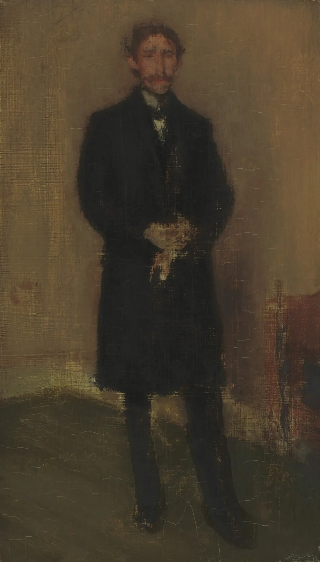 Alexander Arnold Hannay, by James McNeill Whistler, oil, 1896