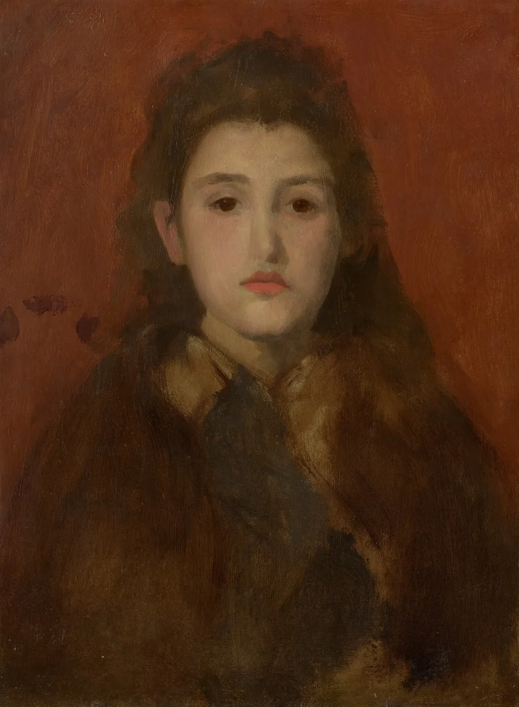 Alice Butt, by James McNeill Whistler, oil, 1895
