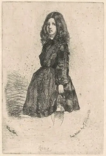 Annie, by James McNeill Whistler